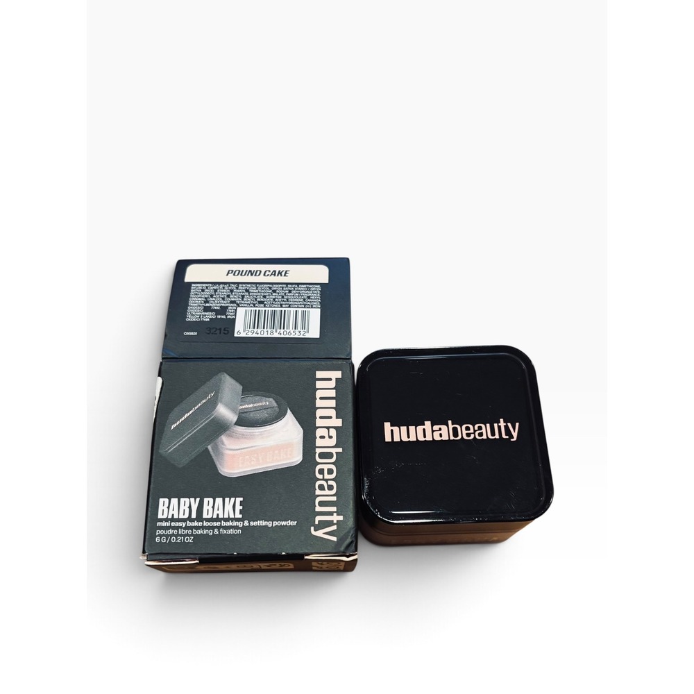 Huda Beauty Baby Bake Mini Easy Bake Loose Setting Powder Pound Cake 0.21 oz